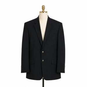 Vintage Christian Dior Monsieur Black Tailored Blazer Approx 46L